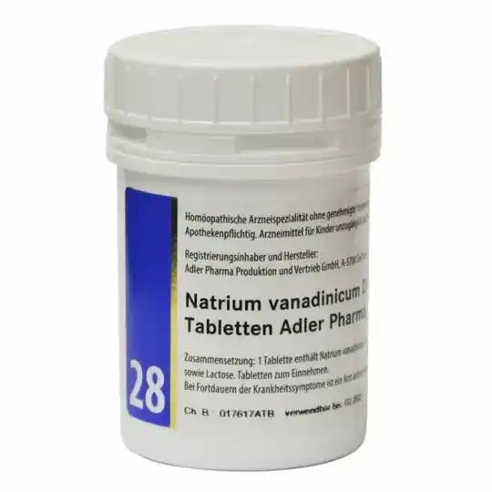 Nr. 28 Natrium vanadinicum (D12)
