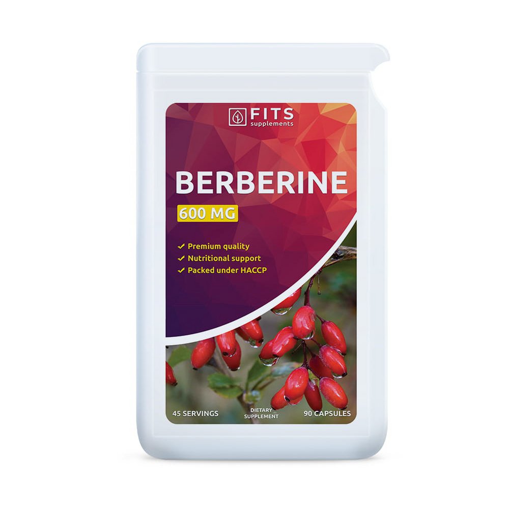 Berberine HCL 600mg 90 capsules