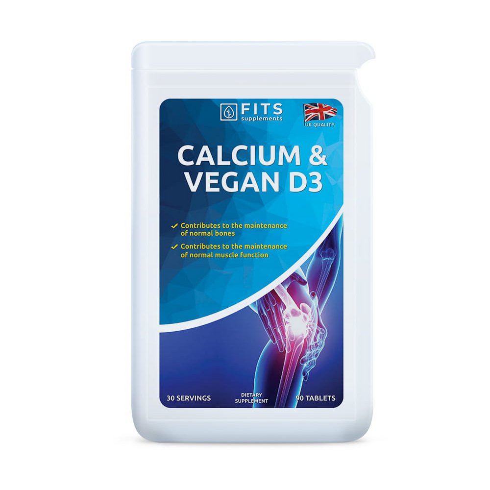 Calcium en Veganistische Vitamine D 90 tabletten
