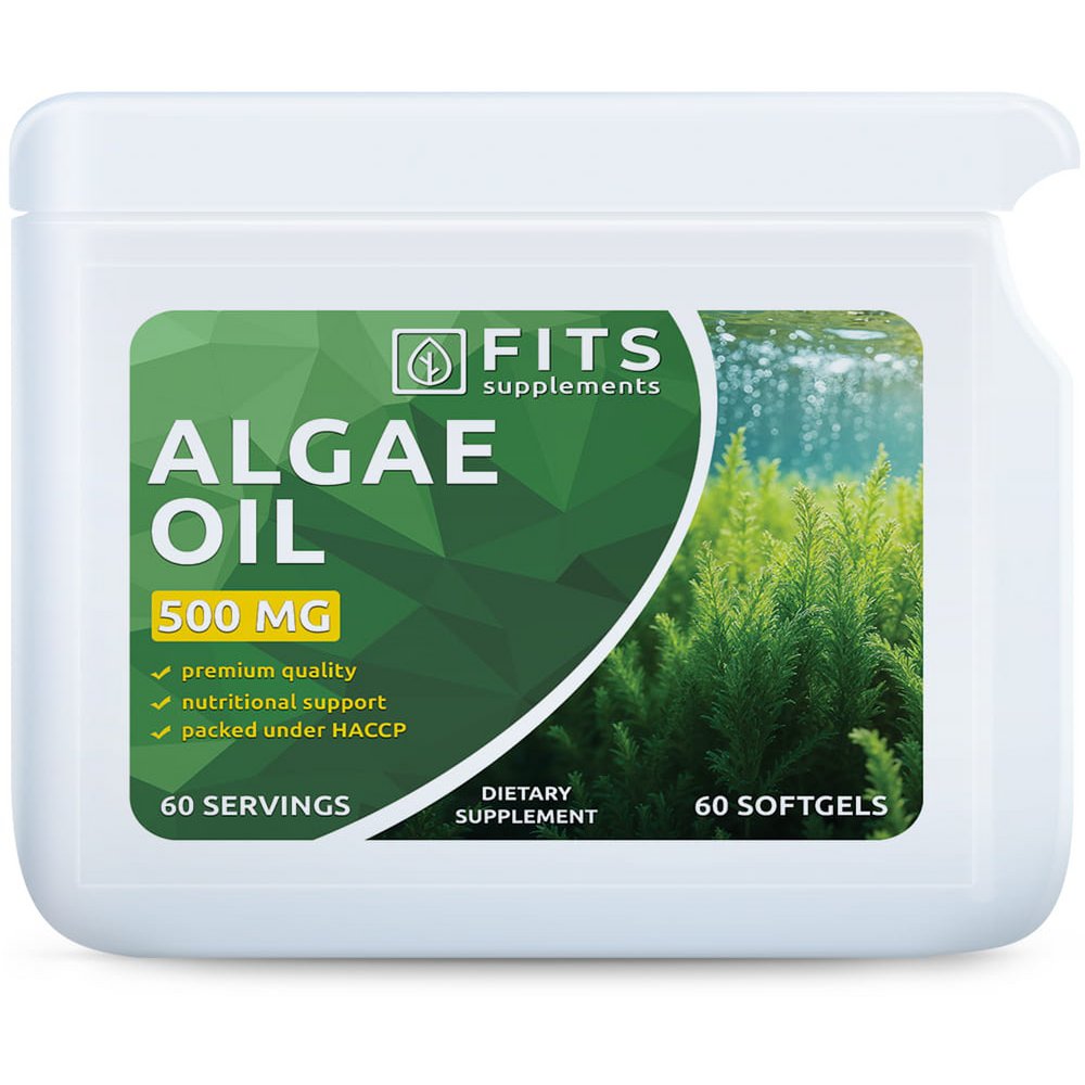 Algenolie 500 mg DHA 200mg 60 Softgels