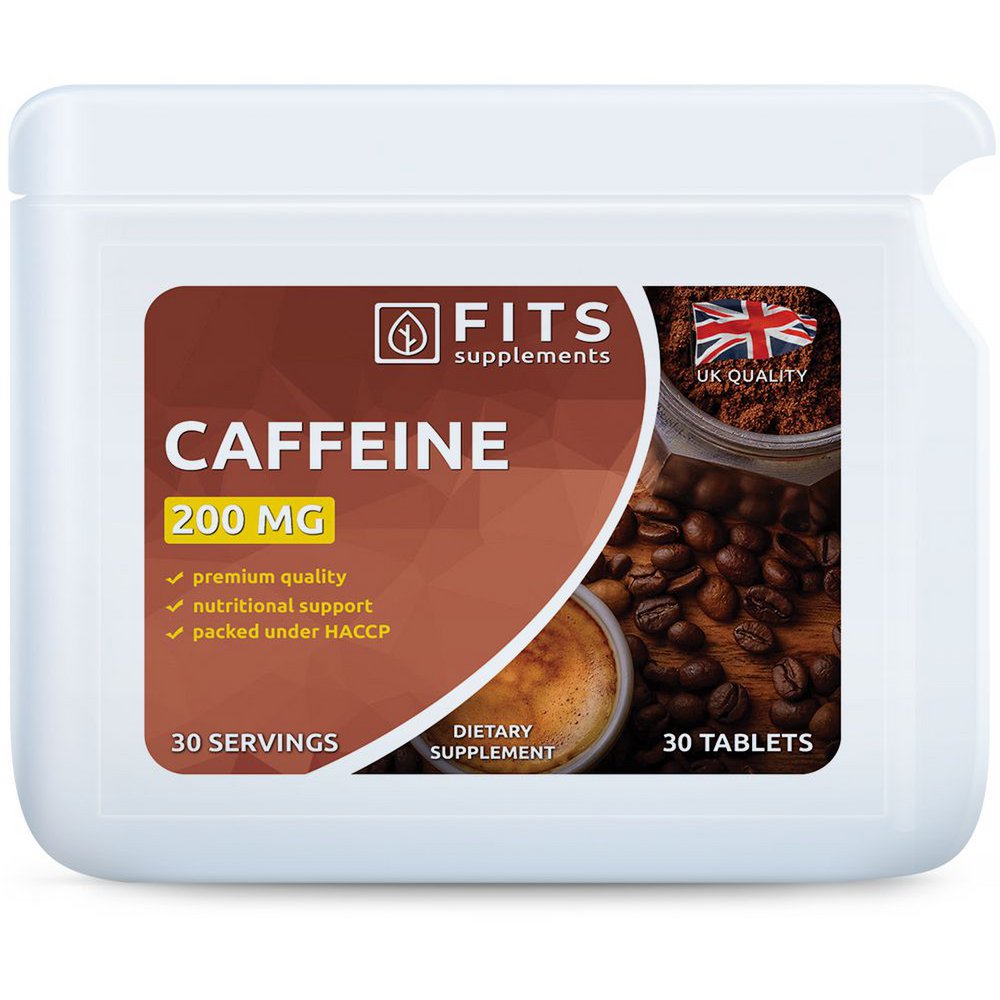 Cafeïne 200 mg 30 tabletten