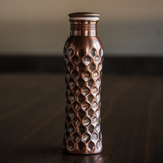 koperen waterfles daimond