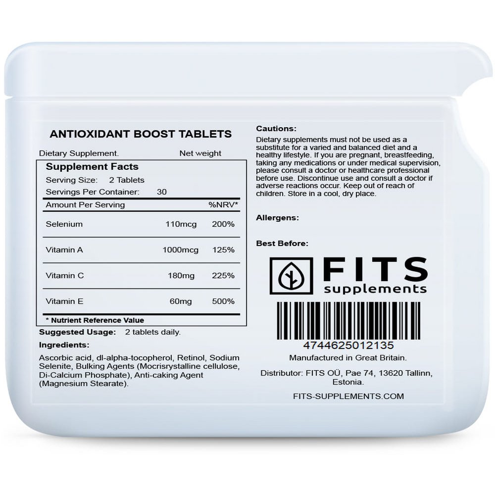 Antioxidant Boost 60 tabletten