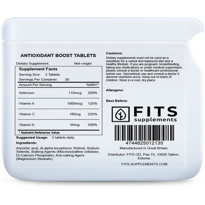 Antioxidant Boost 60 tabletten