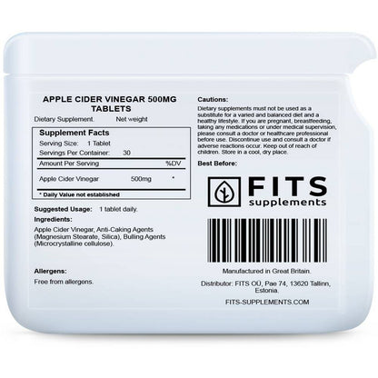 Appelazijn 500 mg 30 tabletten