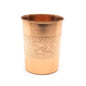 Koperen Beker Versiering Geëtst (250 ml)