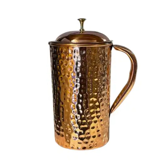 Puur Koperen Kan Gehamerd B ±1,5 liter